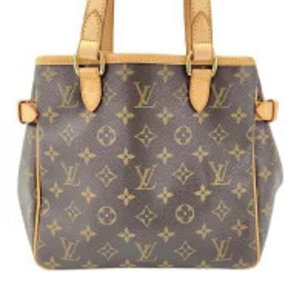 Louis Vuitton Monogram Batignolles Tote Bag Brown